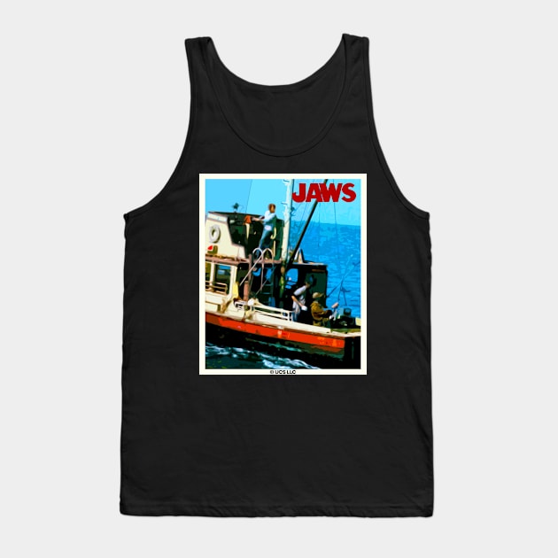 Jaws movie poster Tank Top by SerenityByAlex